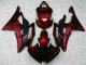 Yamaha R6 08-16 Vollverkleidung - Rot Schwarz Yamaha R6 08-16 Vollverkleidung - Rot Schwarz