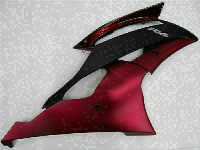 Yamaha R6 08-16 Vollverkleidung - Rot Schwarz Yamaha R6 08-16 Vollverkleidung - Rot Schwarz