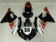 Yamaha R6 08-16 Vollverkleidung - Weiß Schwarz