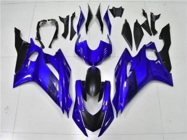 Yamaha R6 17-23 Verkleidungen - Blau Schwarz