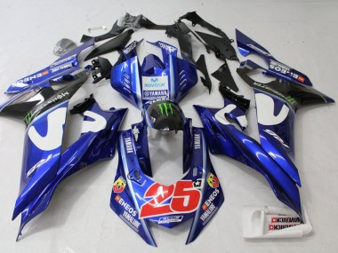 Yamaha R6 17-23 Verkleidungen - Movistar