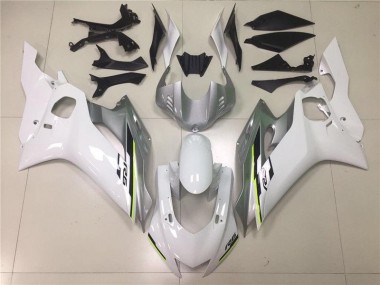 Yamaha R6 17-23 Verkleidungen - Weiß Silber