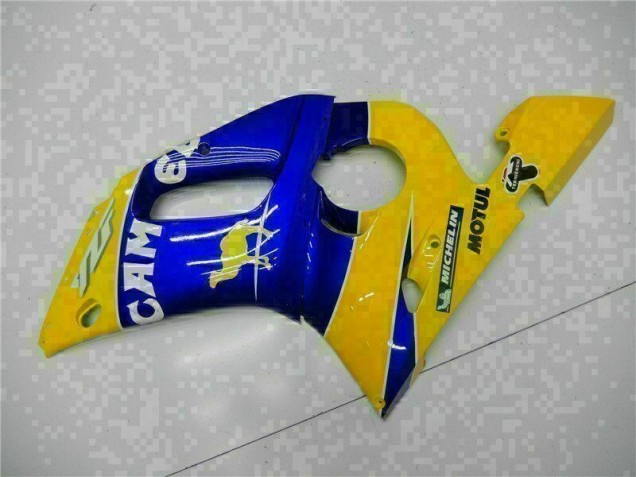 Yamaha R6 98-02 Verkleidung - Gelb Blau