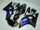 Yamaha R6 98-02 Verkleidungen - Blau Schwarz