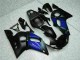 Yamaha R6 98-02 Verkleidungen - Blau Schwarz