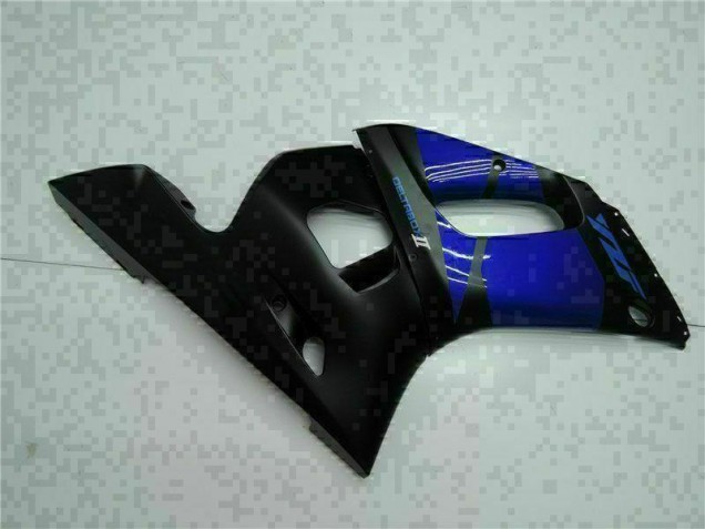 Yamaha R6 98-02 Verkleidungen - Blau Schwarz