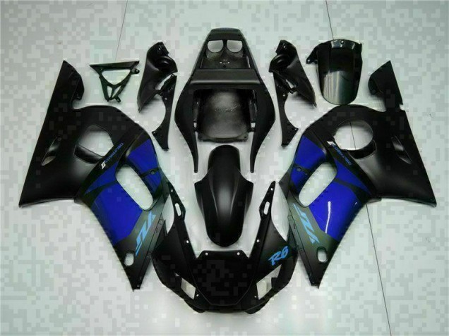 Yamaha R6 98-02 Verkleidungen - Blau Schwarz