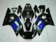 Yamaha R6 98-02 Verkleidungen - Blau Schwarz