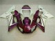 Yamaha R6 98-02 Verkleidungen - Lila Weiß Yamaha R6 98-02 Verkleidungen - Lila Weiß
