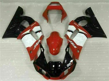Yamaha R6 98-02 Verkleidungen - Rot Weiß