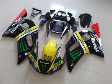Yamaha R6 98-02 Verkleidungen - Schwarz Gelbes Monster